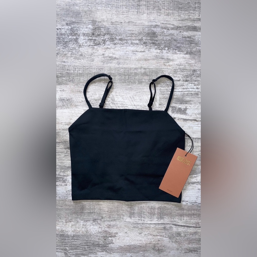 Girlfriend collective cropped cami - new with tags